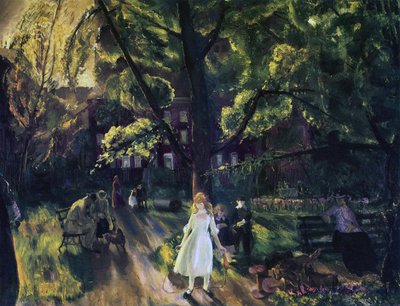 Gramercy Park von George Wesley Bellows